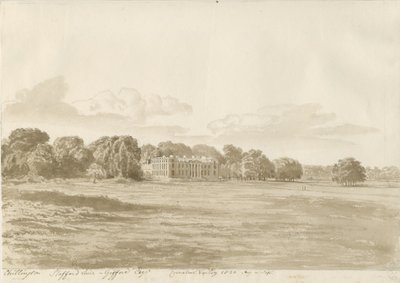 Chillington Hall de Cornelius Varley
