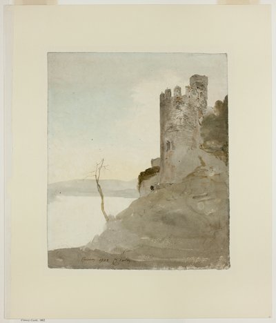 Castillo de Conway de Cornelius Varley