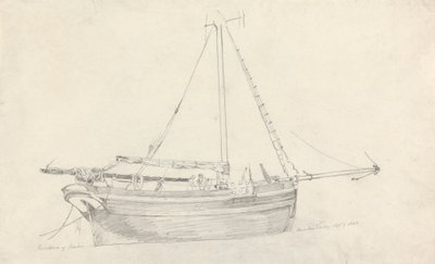 Buque pesquero "Providence" de Scarborough de Cornelius Varley