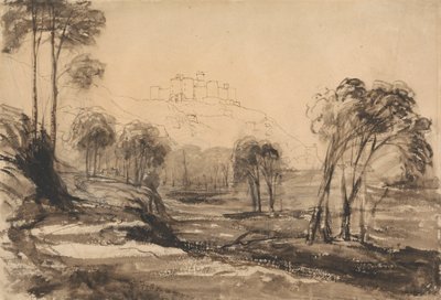 Castillo de Harlech de Cornelius Varley
