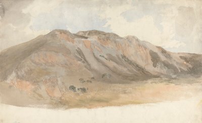 Paisaje de montaña, norte de Gales de Cornelius Varley