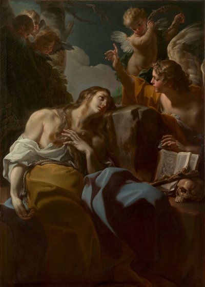 La Magdalena penitente, ca. 1750 de Corrado Giaquinto