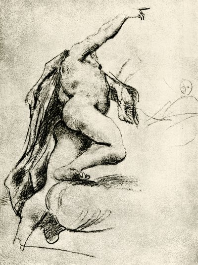 Estudio de movimiento de Antonio da Correggio