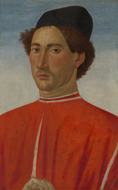 Retrato de un hombre, ca. 1481-82 de Cosimo Rosselli
