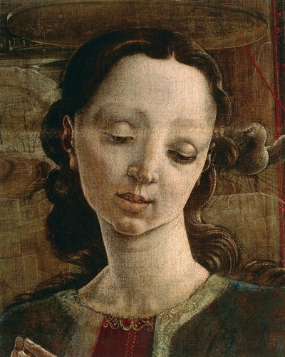 Anunciación (detalle) de Cosimo Tura