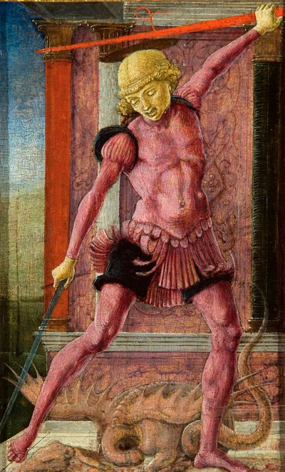 San Jorge, ca. 1462 de Cosimo Tura