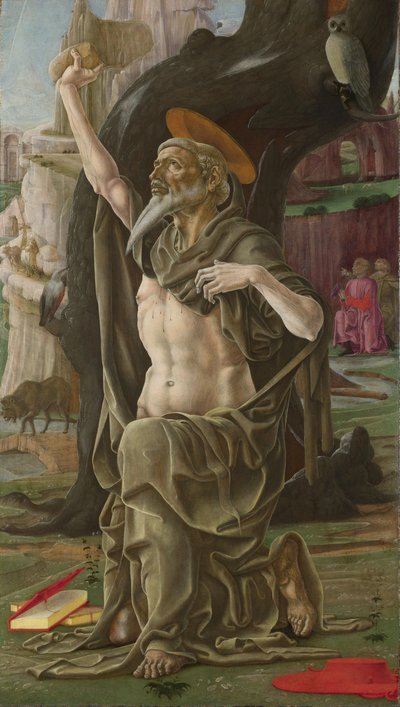 San Jerónimo, ca 1470 de Cosimo Tura