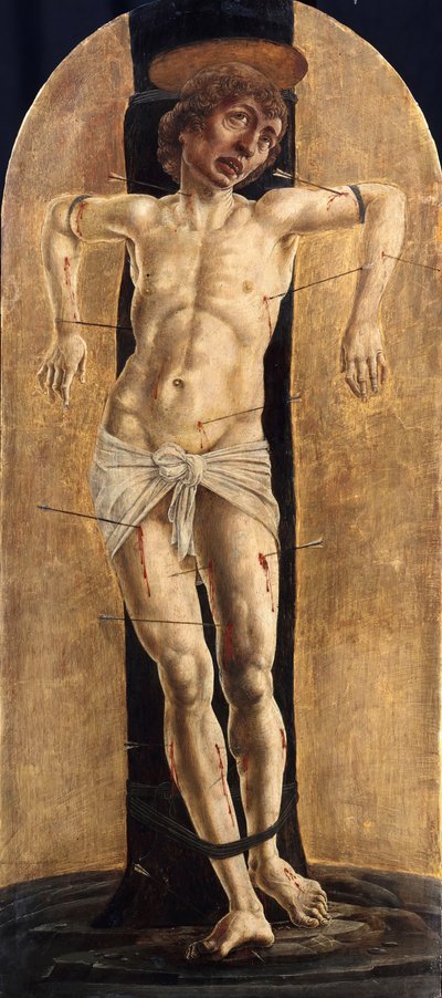 San Sebastián, ca 1484 de Cosimo Tura