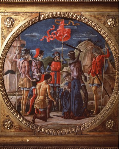El martirio de San Maurelio de Edesa de Cosimo Tura