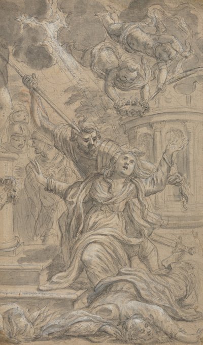 Martirio de Dos Santas, 1625-1704 de Cosimo Ulivelli