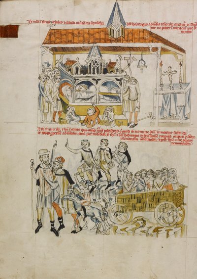 La Vida de la Bendita Hedwig de Court workshop of Duke Ludwig I of Liegnitz and Brieg