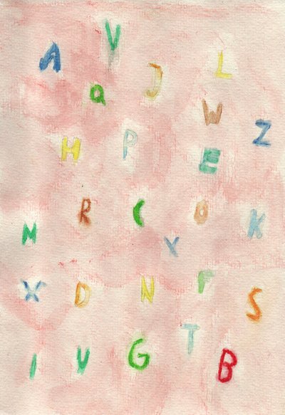 Ensalada de letras de Crazy Artist