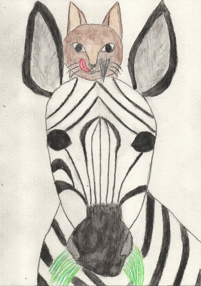 Mi amiga la cebra de Crazy Artist