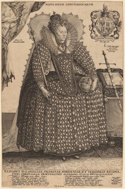 Isabel, Reina de Inglaterra de Crispijn de Passe I