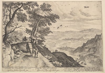 Camino sobre un valle de Crispijn de Passe I