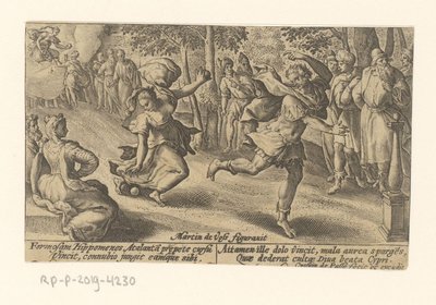 Atalanta e Hipómenes
Metamorfosis de Ovidio (título de la serie)
Metamorfosis (título de la serie) de Crispijn van de Passe (I)