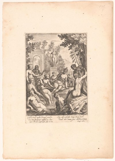 Diana en Callisto de Crispijn van de Passe (I)