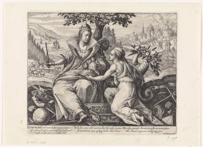 Europa Los cuatro continentes (título de la serie) de Crispijn van de Passe (I)