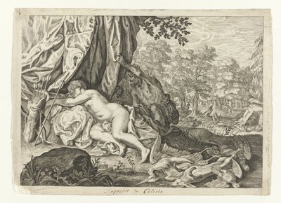 Júpiter y Calisto
Metamorfosis de Ovidio (título de la serie) de Crispijn van de Passe (II) (attributed to)