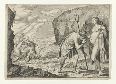 Neptuno y Caenis
Metamorfosis de Ovidio (título de la serie) de Crispijn van de Passe (II) (attributed to)