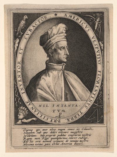 Américo Vespucio de Crispijn van de Passe I