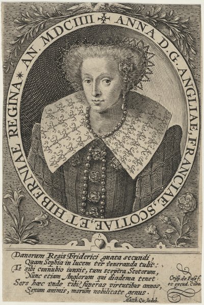 Ana de Inglaterra de Crispijn van de Passe I
