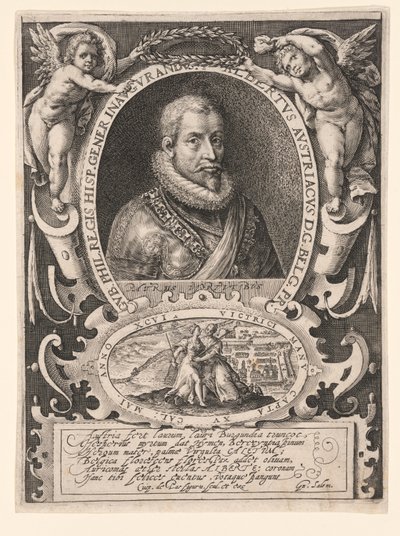 Archiduque Alberto de Austria de Crispijn van de Passe I