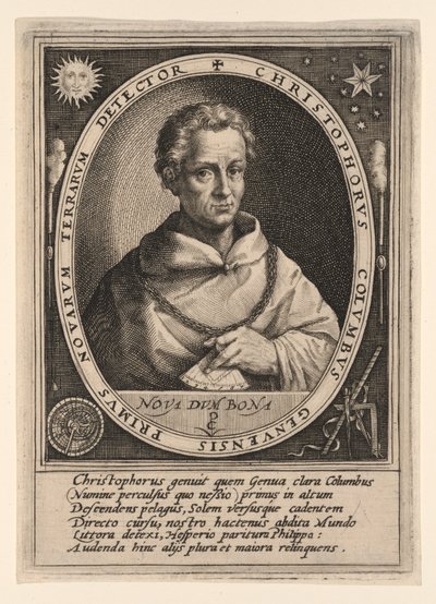 Cristóbal Colón de Crispijn van de Passe I