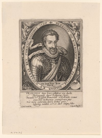 Enrique IV, rey de Francia de Crispijn van de Passe I