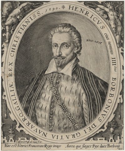 Enrique IV, rey de Francia de Crispijn van de Passe I