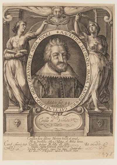Mauricio, Landgrave de Hesse de Crispijn van de Passe I