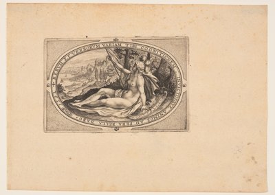 Minerva, de Dioses y Diosas de Crispijn van de Passe I