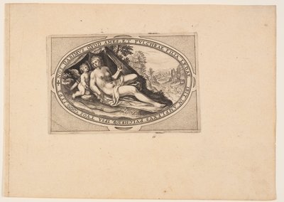Venus, de Dioses y Diosas de Crispijn van de Passe I