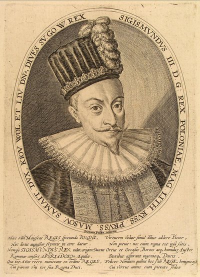 Segismundo III Vasa, Rey de Polonia, ca. 1600 de Crispijn van de Passe the Elder