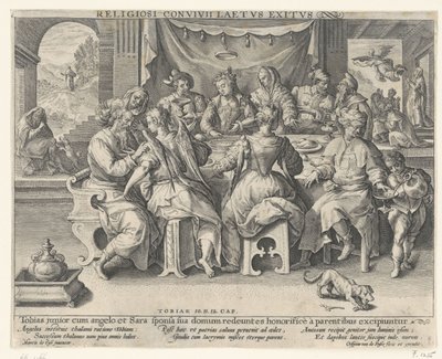 El regreso de Tobías de Crispijn van de Passe the Elder