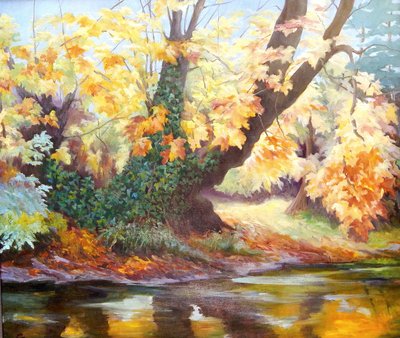 Otoño en el Darent de Cristiana Angelini