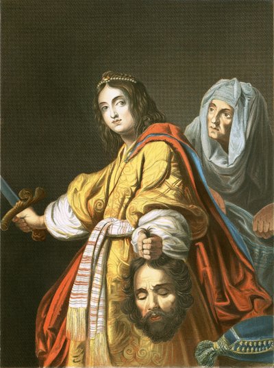 Judith con la cabeza de Holofernes de Cristofano (after) Allori