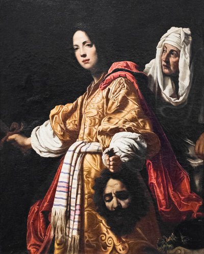 Judith con la cabeza de Holofernes (óleo sobre lienzo) de Cristofano Allori