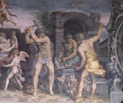 La Fragua de Vulcano, 1555 de Cristofano Gherardi