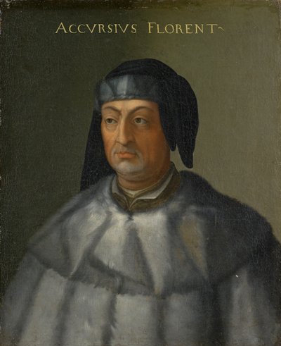 Retrato de Accursius de Cristofano dell Altissimo