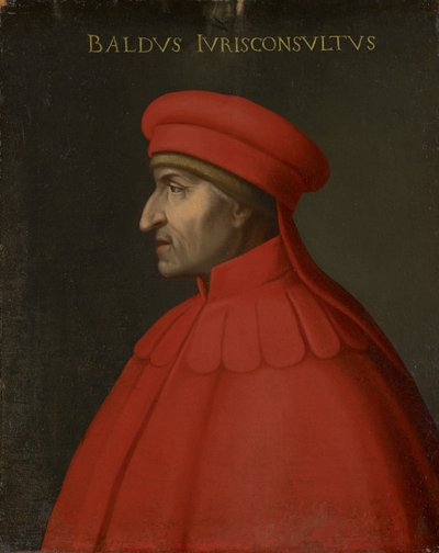 Retrato de Baldo degli Ubaldi, c.1560 de Cristofano dell Altissimo
