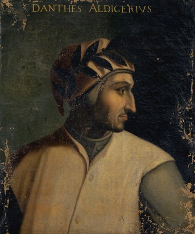 Retrato de Dante Alighieri, c.1560 de Cristofano dell Altissimo