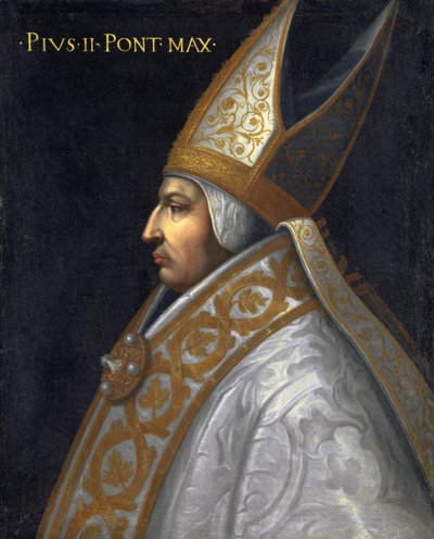 Retrato del Papa Pío II, c.1560 de Cristofano dell Altissimo