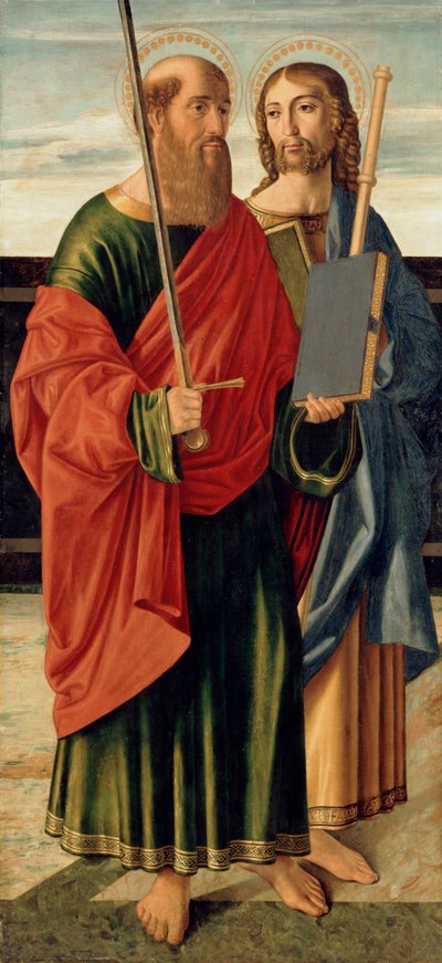 San Pablo y Santiago el Mayor de Cristoforo Caselli
