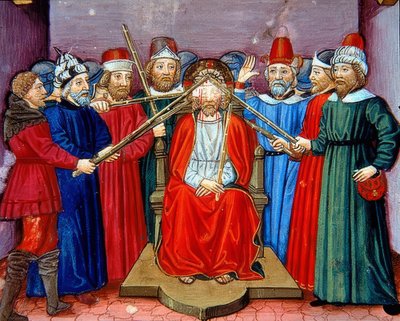 La coronación de espinas (c.115v) de Cristoforo De Predis