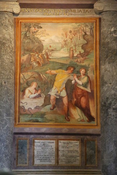 Martirio de Santa Lucía y Santa Eufemia de otros santos de Cristoforo and Tempesta, Antonio Roncalli