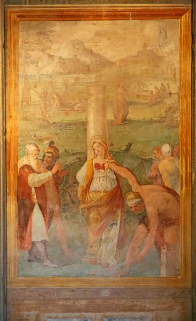 Martirio de una santa de Cristoforo and Tempesta, Antonio Roncalli