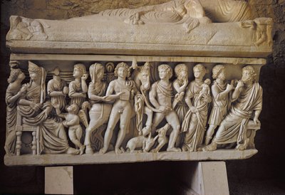 Hipólito y Fedra (detalle) de Croatian School