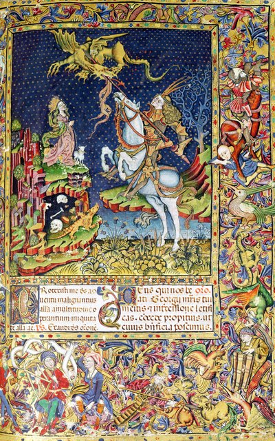 Misal de San Jorge de Topusko, siglos XV-XVI de Croatian School