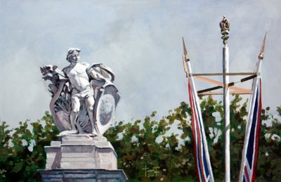 Mirando..., cerca del Palacio de Buckingham, 2010 de Cruz Jurado Traverso